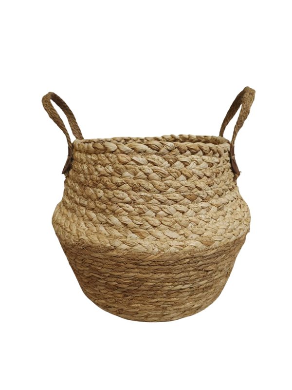 Pots - Straw "Scandinavian Design" - (Straw & Beige)