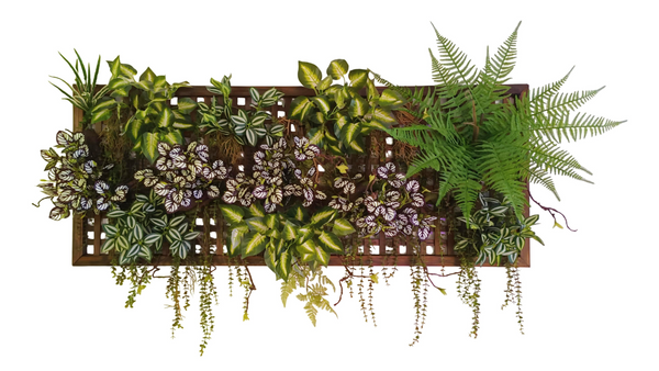 Botani Paradise - Artificial Green Wall (Wooden Grid)