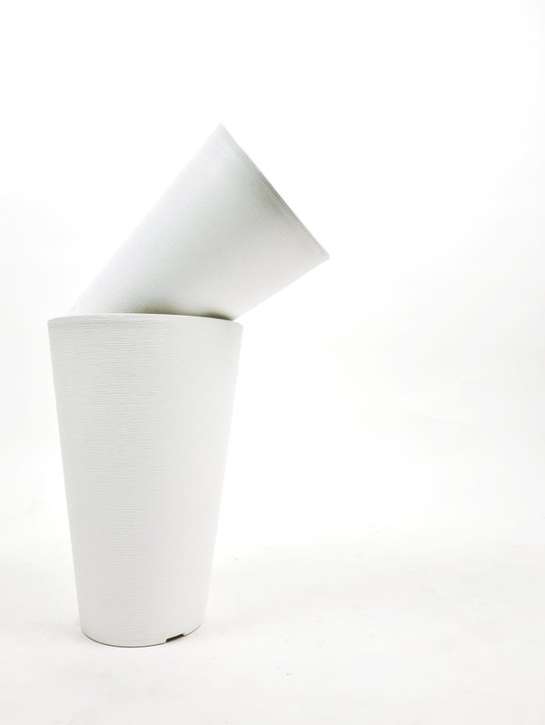 Tall Pots White