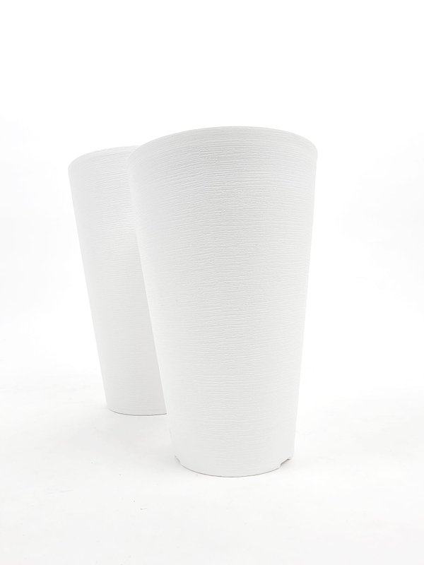 Tall Pots White