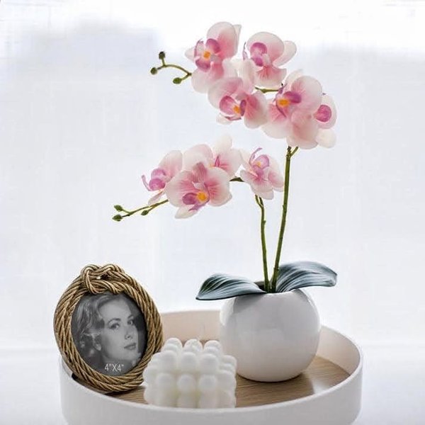 Orchid Mini (Pink) Table Size - Faux