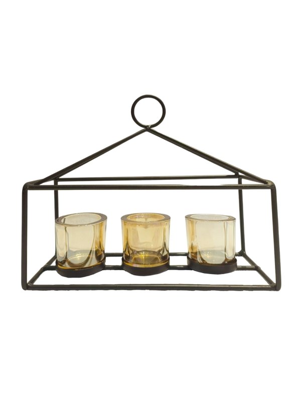 Rustic Dining Table Candle Lights No.2