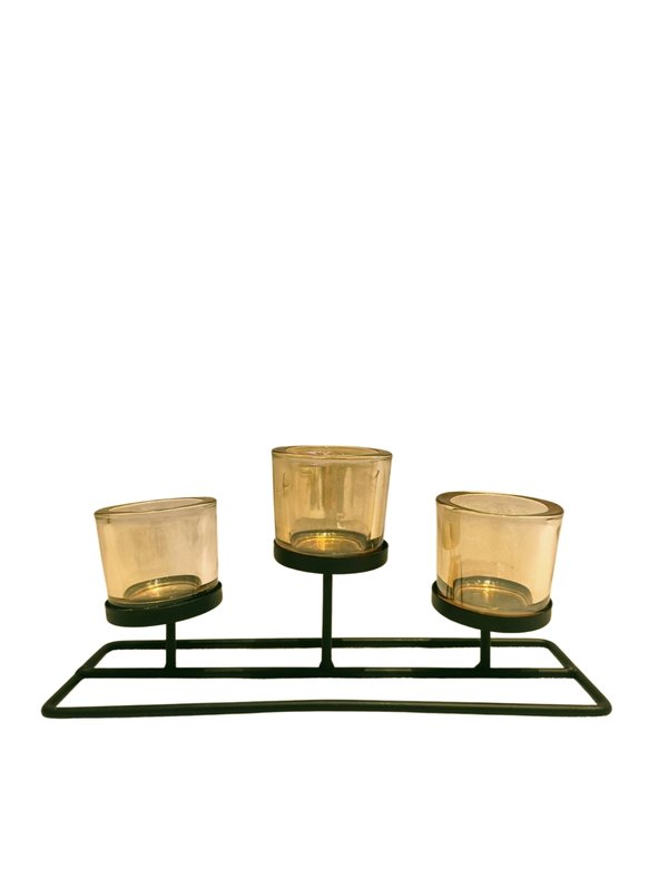 Rustic Dining Table Candle Lights No.3